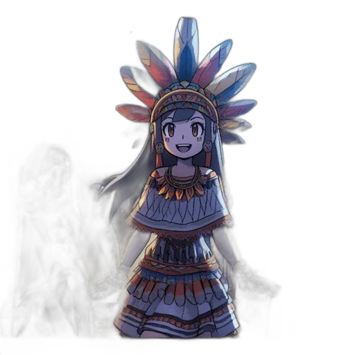 mask, staff, weapon, crown, concept art, fantasy art, anime, pixel art transparent PNG cut-out