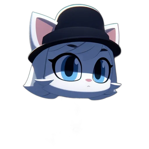 hat, staff, mask, animal, cartoon, anime, concept art, pixel art transparent PNG cut-out