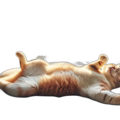 animal, creature, staff, photorealistic, concept art, watercolor, 3d render, cat transparent PNG cut-out