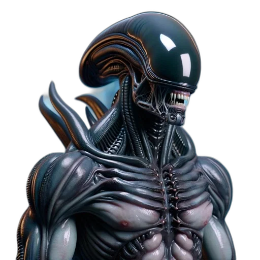 creature, mask, animal, robot, concept art, comic book art, 3d render, fantasy art transparent PNG cut-out