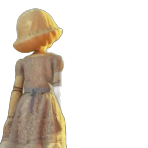 dress, hat, mask, robot, 3d render, concept art, photorealistic, vaporwave transparent PNG cut-out