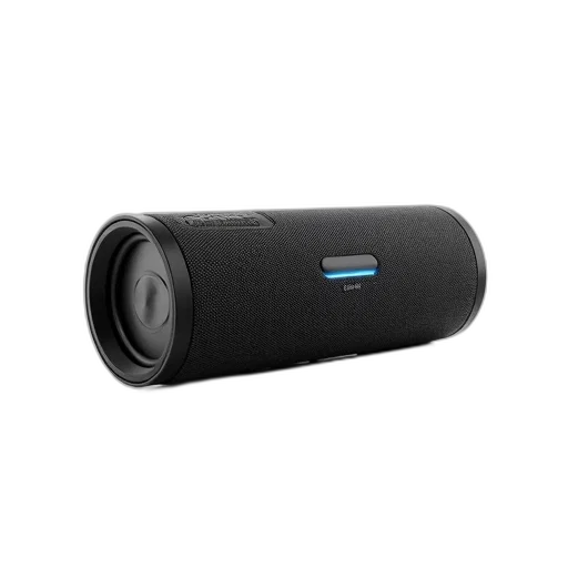 3d render, modern, bluetooth, speaker, sleek, design, small, led transparent PNG cut-out