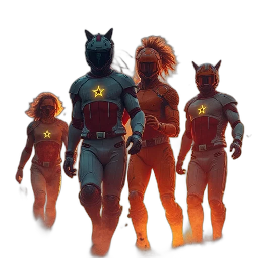 concept art, comic book art, 3d render, fantasy art transparent PNG cut-out