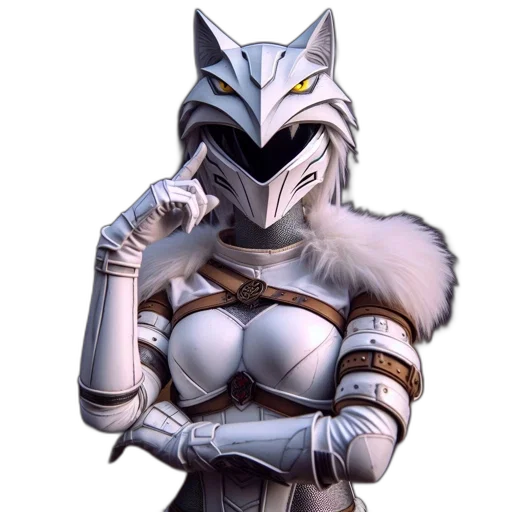 mask, robot, staff, animal, concept art, fantasy art, 3d render, pixel art transparent PNG cut-out