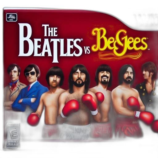 concept art, beatles, beegees, face, off, nintendo, wii, title transparent PNG cut-out