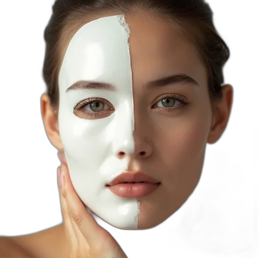 mask, face, photorealistic, 3d render transparent PNG cut-out
