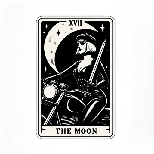 concept art, comic book art, pixel art, fantasy art, outer space, monochrome, tarot, card transparent PNG cut-out