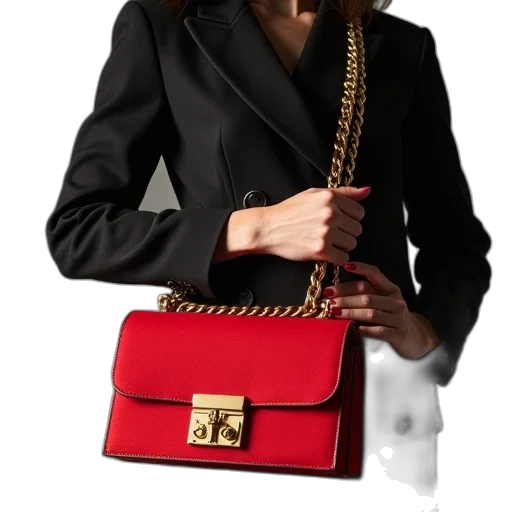 staff, jacket, jewelry, photorealistic transparent PNG cut-out