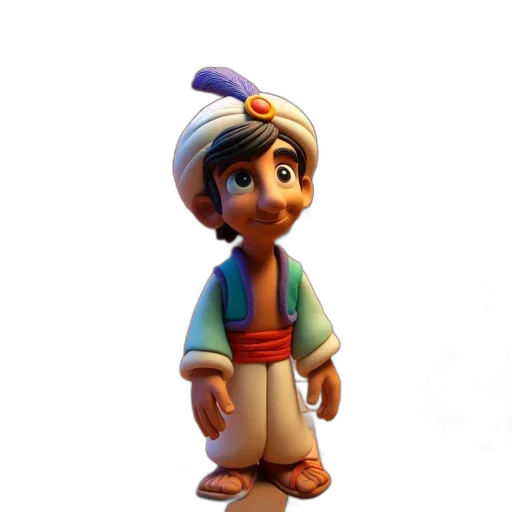 staff, hat, face, weapon, 3d render, concept art, cartoon, fantasy art transparent PNG cut-out