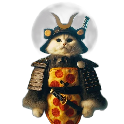 staff, animal, hat, robot, fantasy art, concept art, 3d render, oil painting transparent PNG cut-out