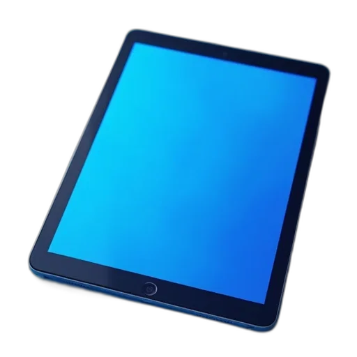 blue, ipad, air, touch transparent PNG cut-out