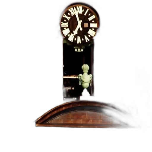 staff, furniture, jewelry, 3d render, photorealistic, concept art, clock, tower transparent PNG cut-out