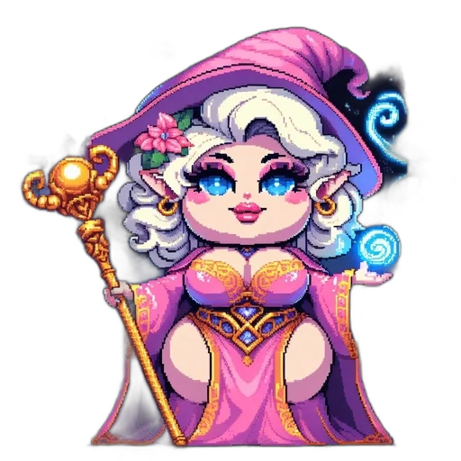 staff, fantasy art, pixel art, concept art, cartoon, pixel, art, fantasy transparent PNG cut-out
