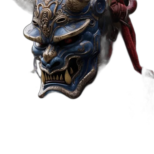 mask, face, crown, dragon, concept art, fantasy art, photorealistic, 3d render transparent PNG cut-out