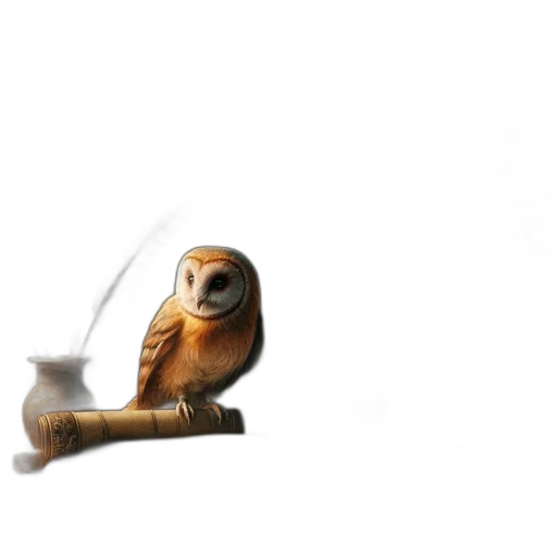 animal, staff, creature, weapon, concept art, 3d render, photorealistic, fantasy art transparent PNG cut-out