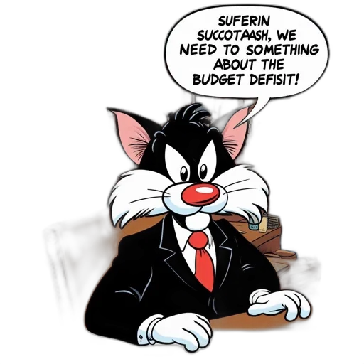cartoon, comic book art, concept art, character, sylvester, cat, addresses, congress transparent PNG cut-out