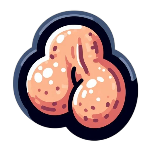 food, jewelry, concept art, pixel art, 3d render, fantasy art, outlined, reddish-pink transparent PNG cut-out