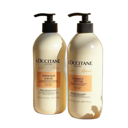 occitane, body, lotion, set transparent PNG cut-out