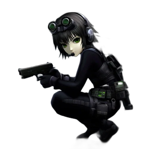 weapon, staff, robot, concept art, cyberpunk, 3d render, pixel art, animated transparent PNG cut-out