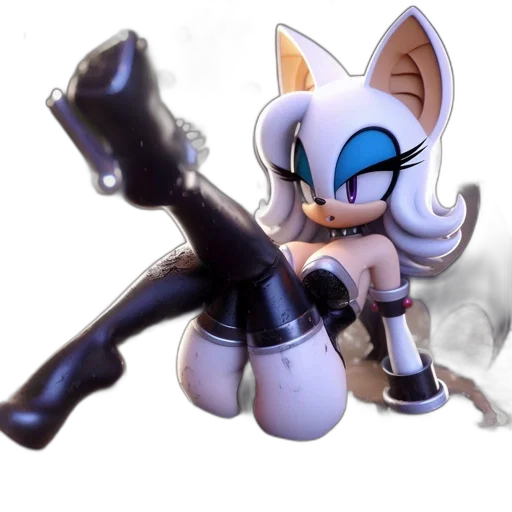 weapon, staff, robot, concept art, fantasy art, 3d render, cartoon, monochrome transparent PNG cut-out