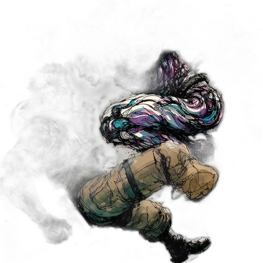 hair, dragon, creature, mask, concept art, watercolor, comic book art, fantasy art transparent PNG cut-out