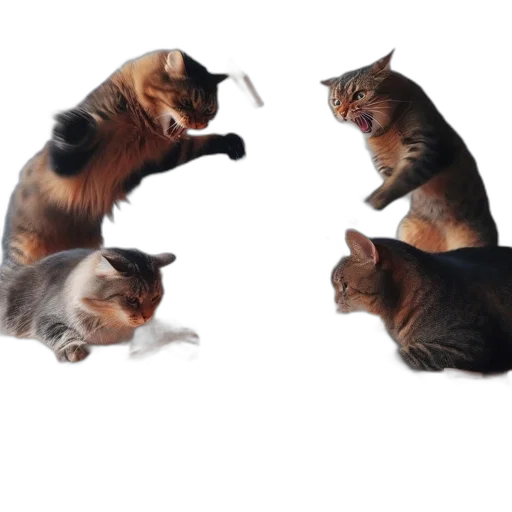 animal, staff, creature, photorealistic, 3d render, concept art, fire, three transparent PNG cut-out