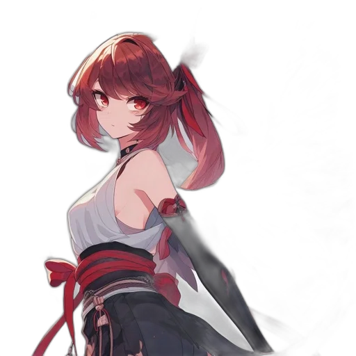 weapon, staff, sword, dress, concept art, anime, fantasy art, pixel art transparent PNG cut-out