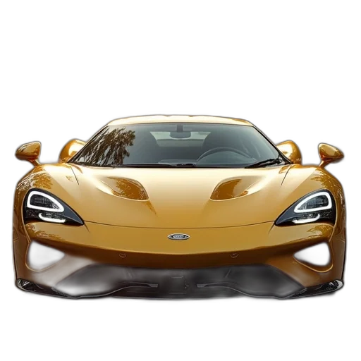 car, animal, 3d render, photorealistic, concept art, fantasy art, gold, great transparent PNG cut-out