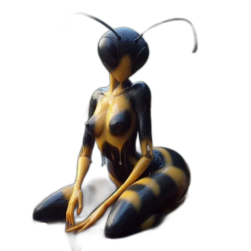 robot, creature, animal, dress, concept art, fantasy art, 3d render, pixel art transparent PNG cut-out