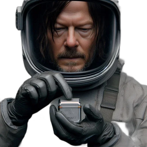 jacket, robot, concept art, outer space, man, donning, translucent, space transparent PNG cut-out
