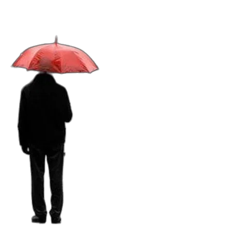 umbrella, jacket, hat, staff, concept art, pixel art, 3d render, photorealistic transparent PNG cut-out