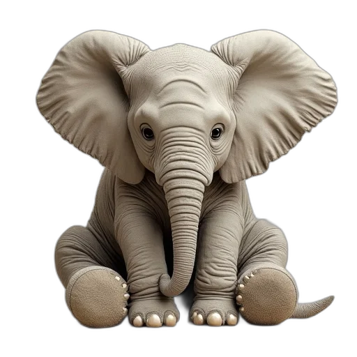 animal, creature, photorealistic, 3d render transparent PNG cut-out