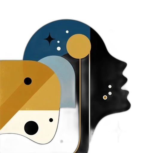 mask, face, crown, hat, concept art, cartoon, 3d render, outer space transparent PNG cut-out