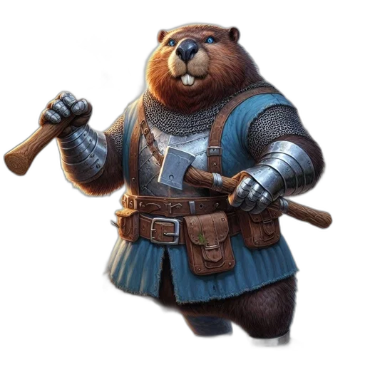 staff, animal, concept art, fantasy art, 3d render, photorealistic, anthropomorphic, armored transparent PNG cut-out