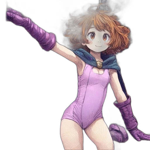 weapon, dress, staff, robot, anime, concept art, vaporwave, watercolor transparent PNG cut-out