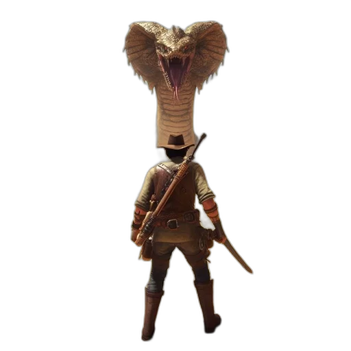 dragon, staff, creature, weapon, concept art, fantasy art, 3d render, pixel art transparent PNG cut-out
