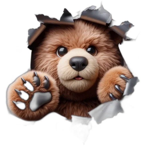 animal, staff, photorealistic, 3d render, concept art, pixel art, image, portrays transparent PNG cut-out
