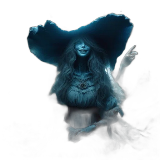 creature, mask, hair, face, concept art, fantasy art, photorealistic, 3d render transparent PNG cut-out