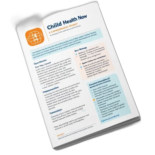 pdf, document, titled, child, health, now, comprehensive, overview transparent PNG cut-out