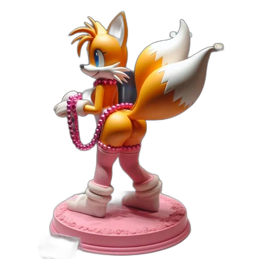 concept art, 3d render, figurine, cartoonish, fox, character, orange, suit transparent PNG cut-out
