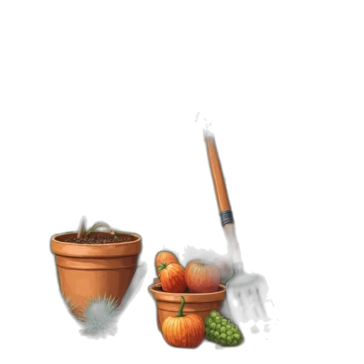 food, weapon, staff, crown transparent PNG cut-out