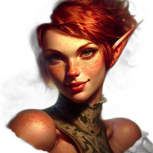 face, staff, dragon, fantasy art, concept art, photorealistic, oil painting, red transparent PNG cut-out