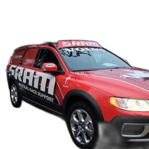 car, 3d render, photorealistic, red, sram, neutral, race, support transparent PNG cut-out