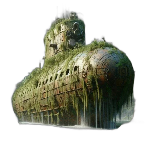 weapon, building, car, robot, concept art, fantasy art, photorealistic, 3d render transparent PNG cut-out