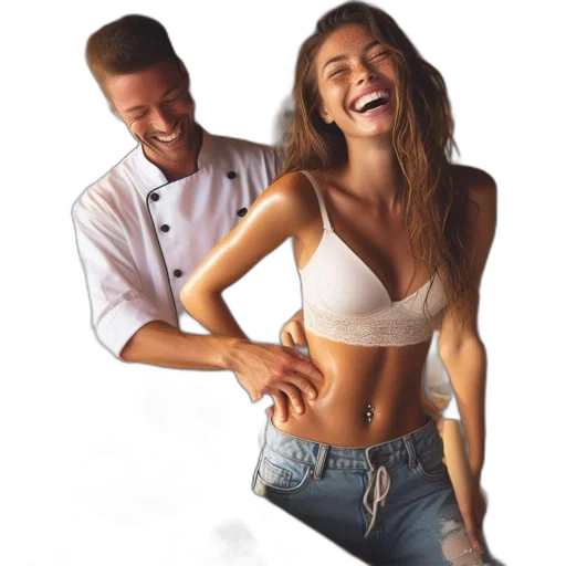 staff, jewelry, rustic, kitchen, next, sea, man, chef transparent PNG cut-out