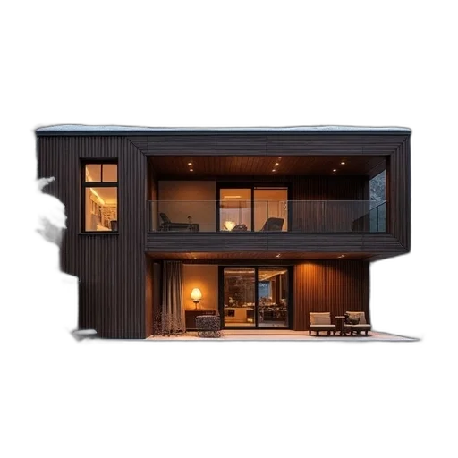 building, furniture, 3d render, photorealistic transparent PNG cut-out