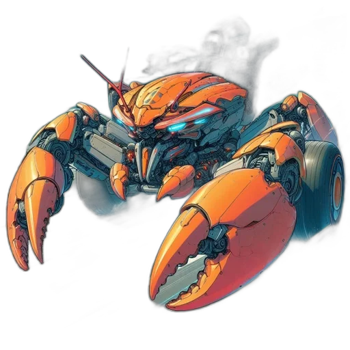 robot, weapon, dragon, creature, concept art, watercolor, fantasy art, 3d render transparent PNG cut-out