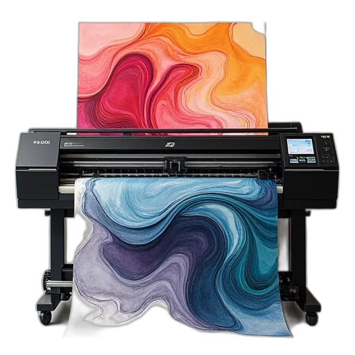 watercolor, colorful, plotter, machine transparent PNG cut-out