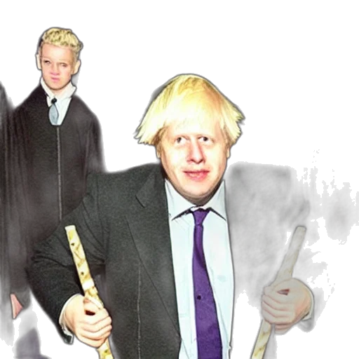 photo, boris, johnson, wizard transparent PNG cut-out