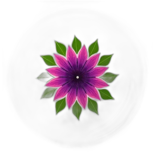 flower, jewelry, food, crown, 3d render, photorealistic, colorful, white transparent PNG cut-out